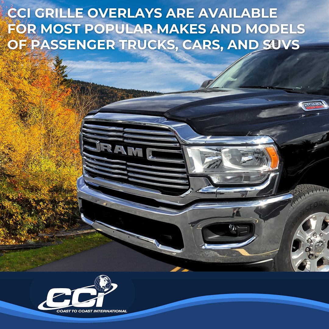 Coast To Coast GI170 Chrome Ram 2500 Bar Grille Overlay - image 5