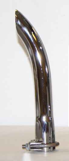 AP Products CTD-2000 Chrome Exhaust Turnout - 2 in Inlet