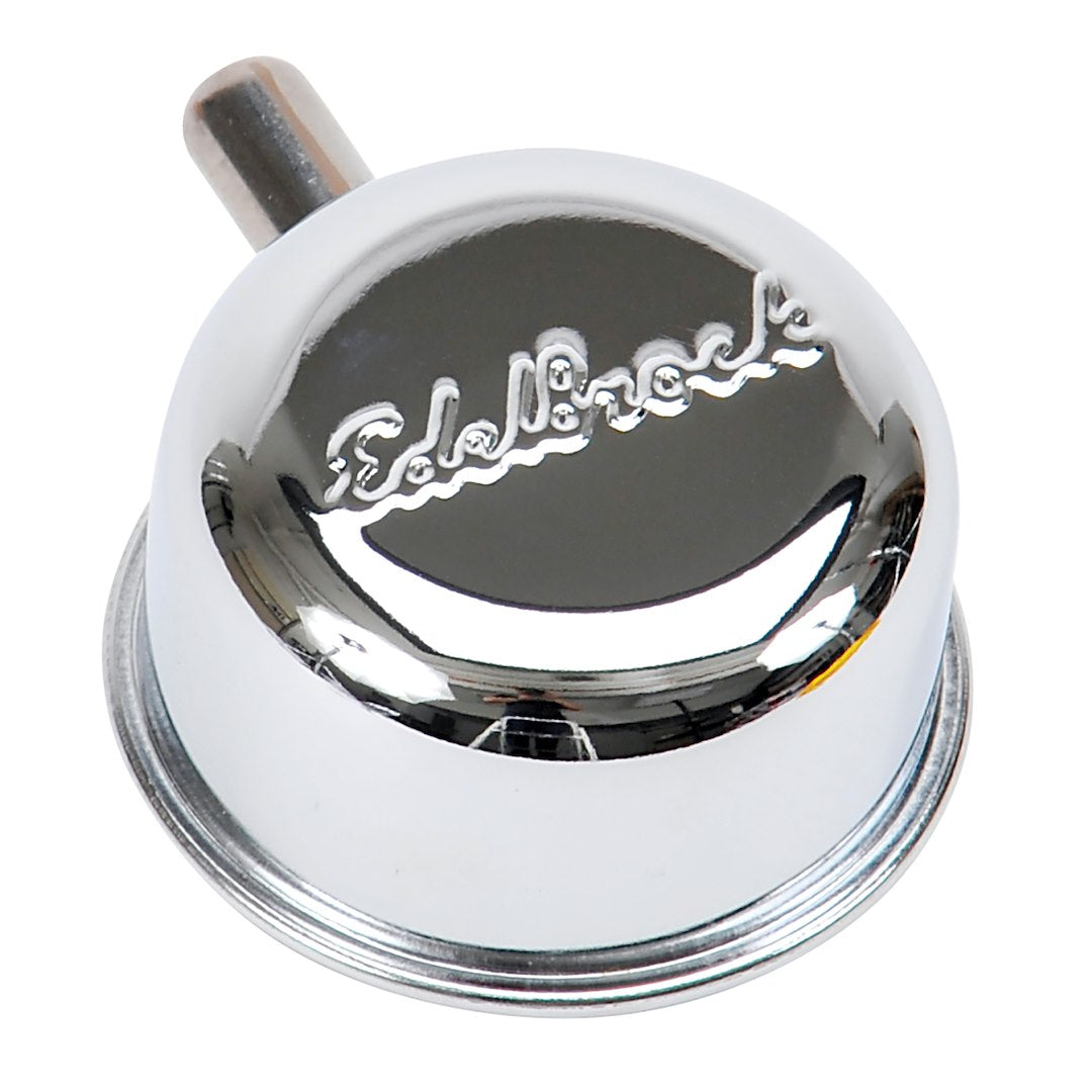 Edelbrock 4410 Round Breather Cap with Nipple