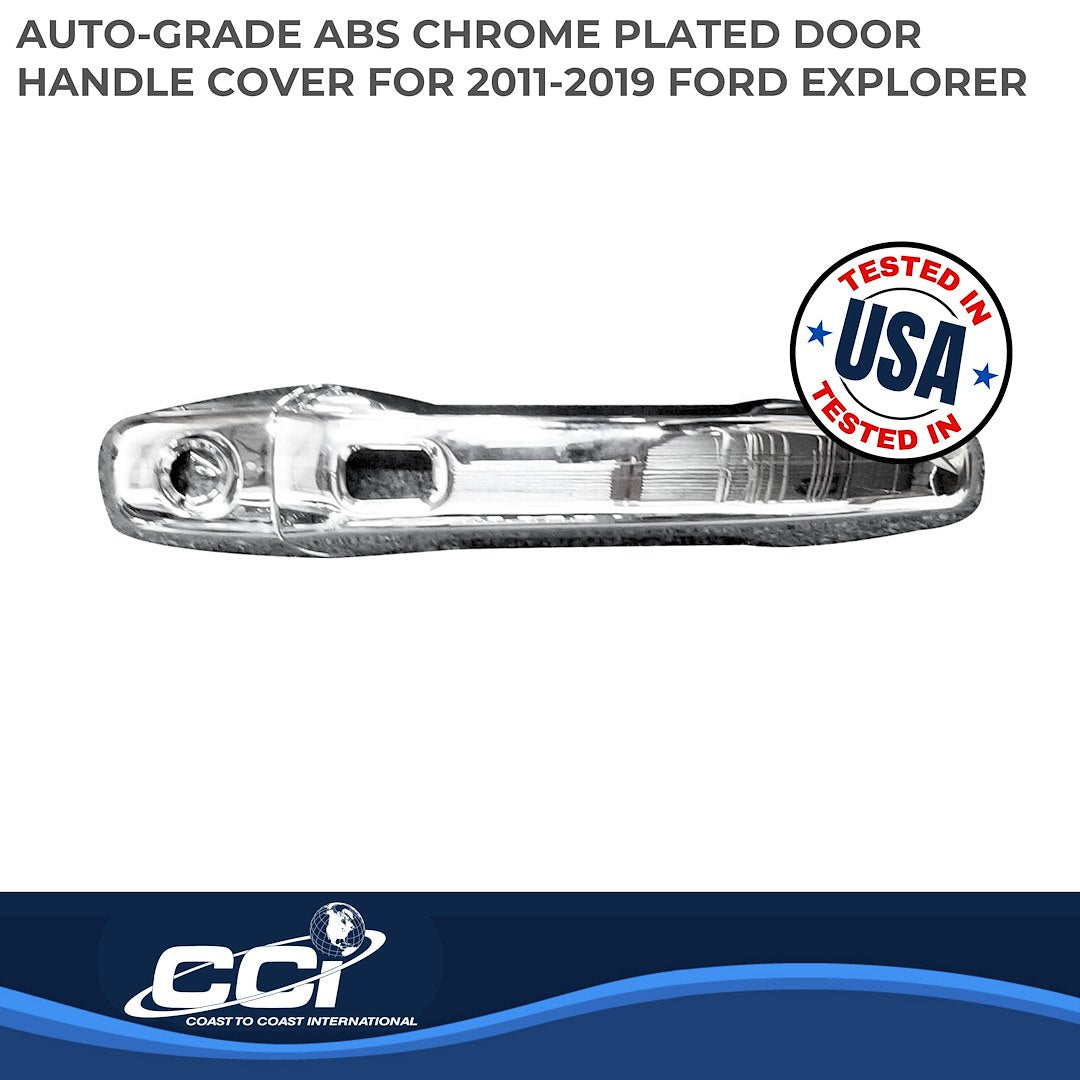 Coast To Coast DH68589S Chrome Explorer Smart-Key Covers - image 2
