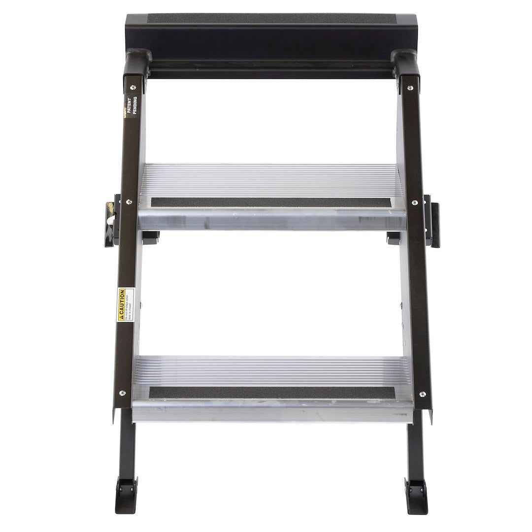 MORryde STP-201 Two-Step Aluminum RV Entry - 24 in, 500 lb
