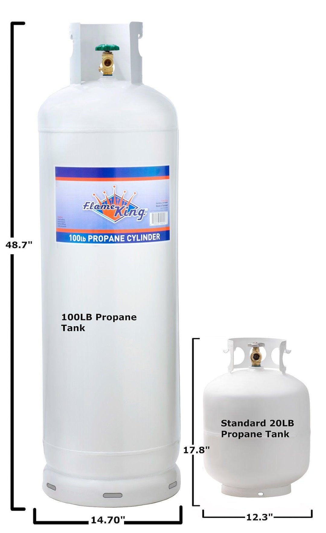 Flame King Ysn100 Propane Tank - image 4