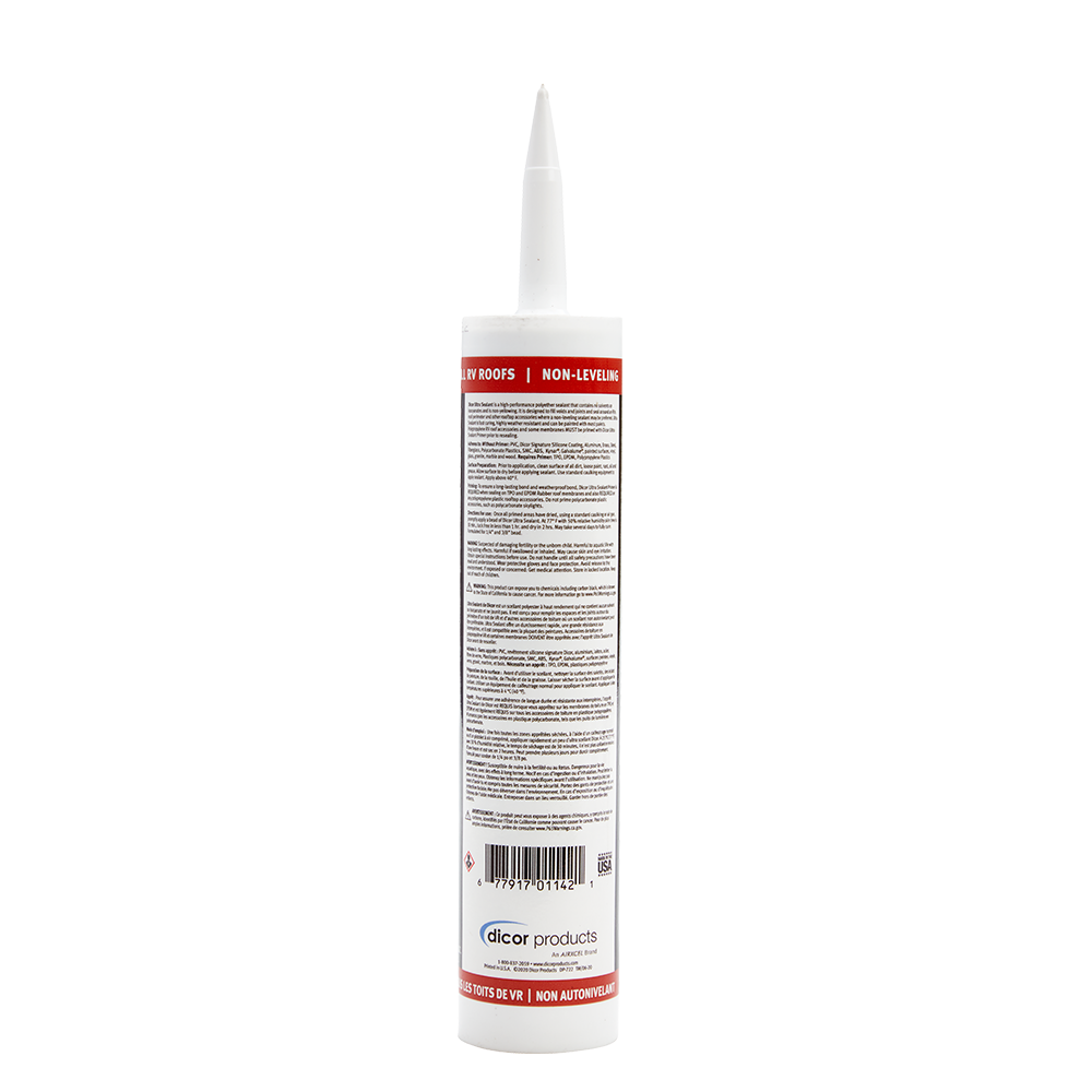 Dicor Corp. Roof Sealant (651SANSW1) – Unit Size: 10.3 Ounce Tube