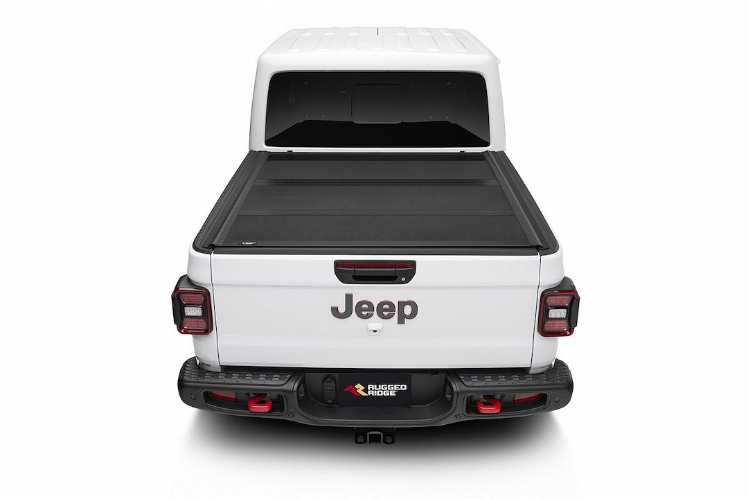 Rugged Ridge 13550.24 ARMIS Aluminum Hard Folding Tonneau Cover
