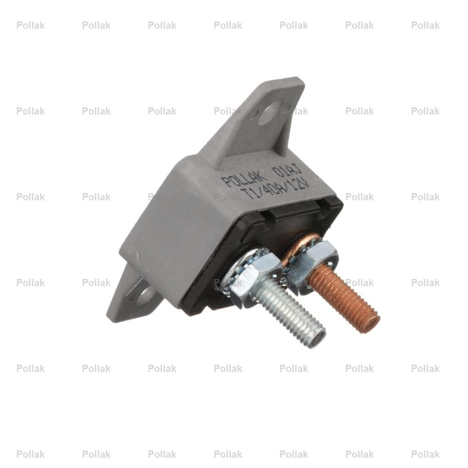 Pollak Type I 12 Volt 40 Amp Circuit Breaker (54240PLV)