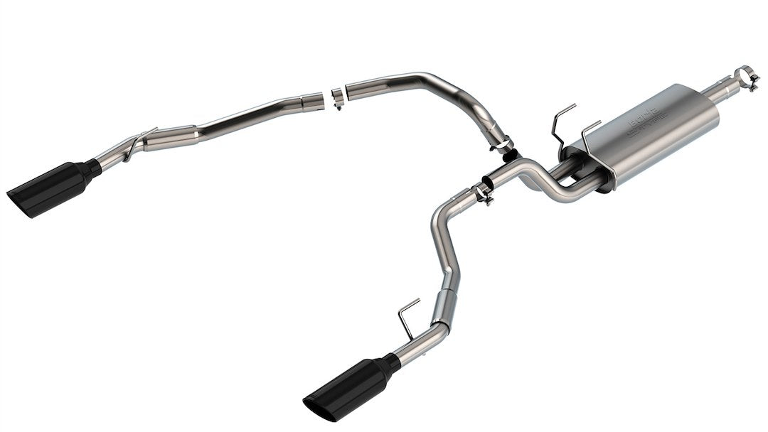 Borla S-Type Cat Back System Single Dual Exhaust System Kit 140307BC - image 1