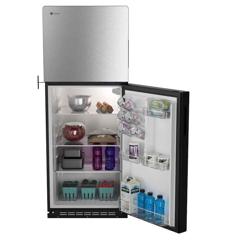 GE Profile 9.8 Cu. Ft. 12V DC Refrigerator – Stainless Steel PPV10R5YRSS