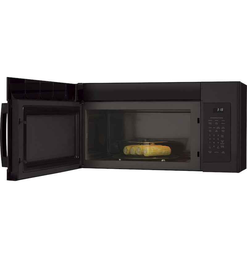 GE Appliances JNM3184DPBB Over-The-Range Microwave Oven 1.8 Cu Ft Black