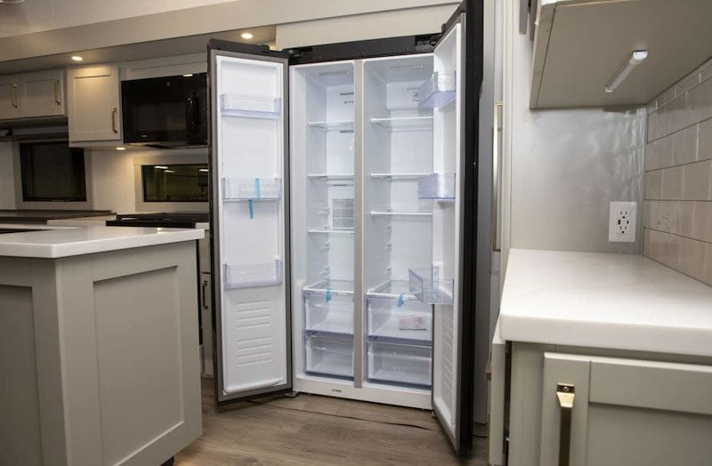 Furrion Arctic FCR16DCASA-BG 12V RV DC Fridge – 15.6 Cu. Ft. Side-by-Side