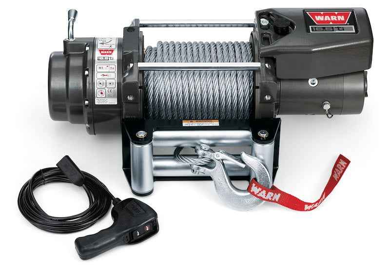 Warn 68801 16.5ti 12V Electric Recovery Winch with 90 Ft Steel