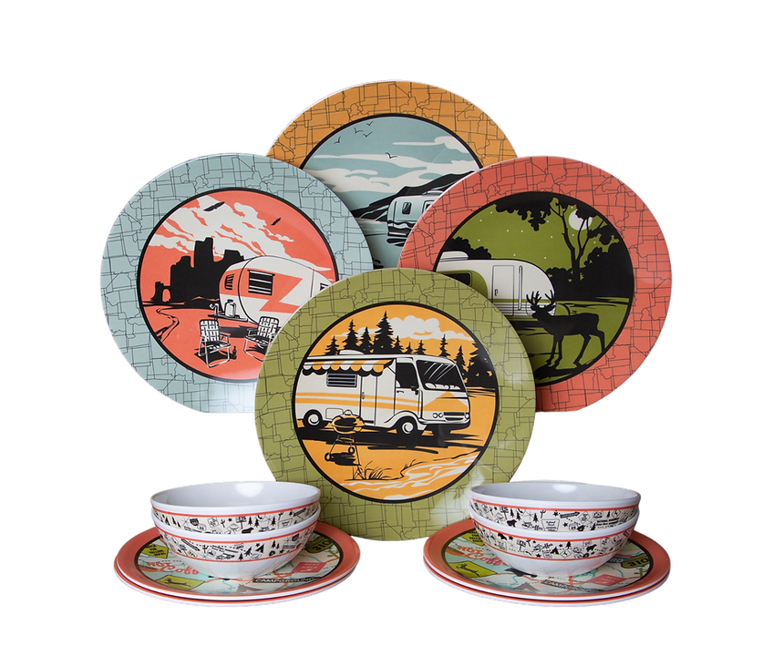 Camp Casual Cc-001 Dish Set - image 1