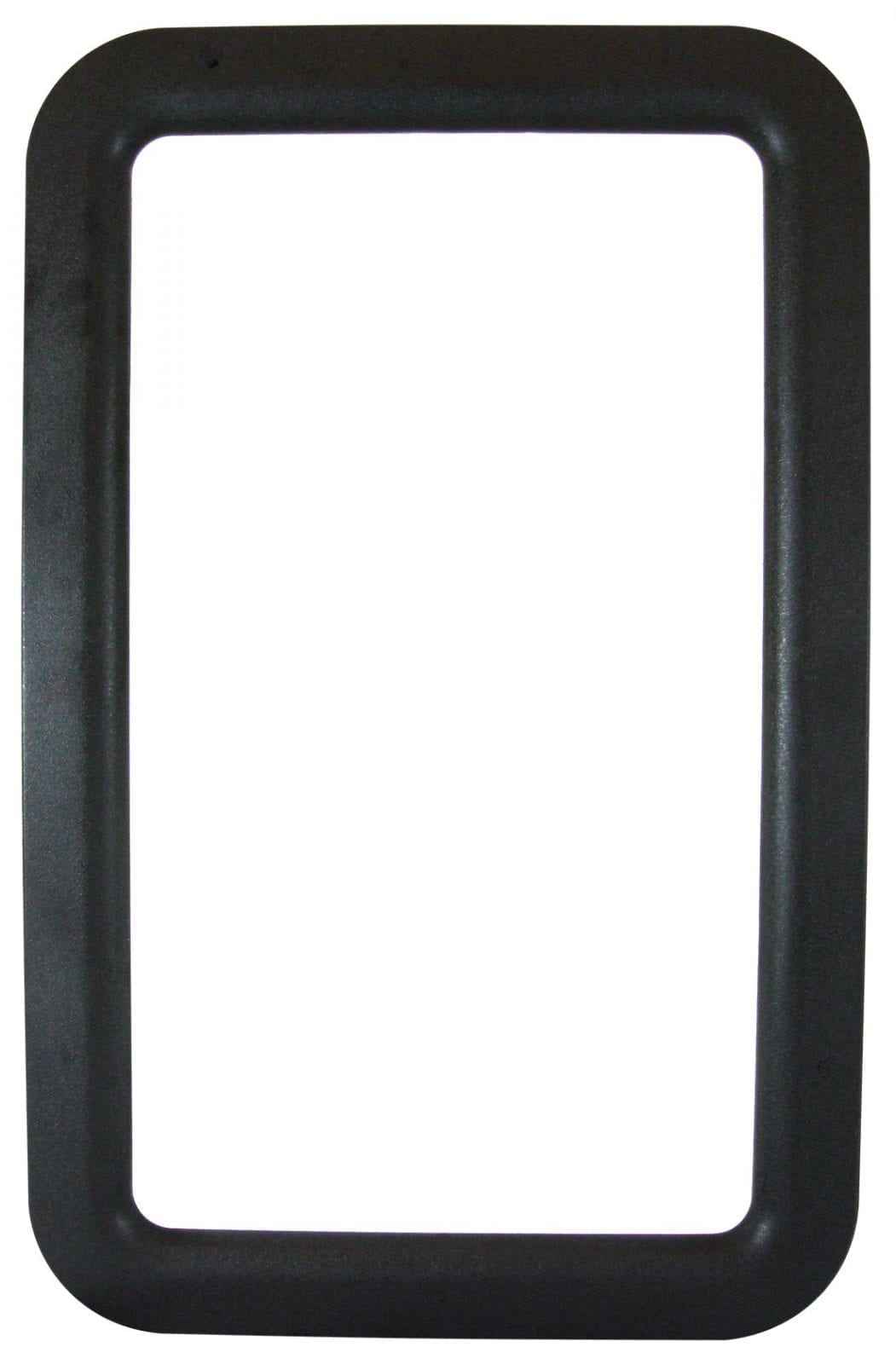 Valterra A77008 Exterior RV Door Window Frame - Black