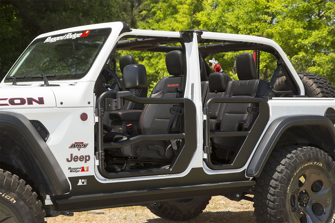 Rugged Ridge 11509.15 Front Tube Door Kit for JL