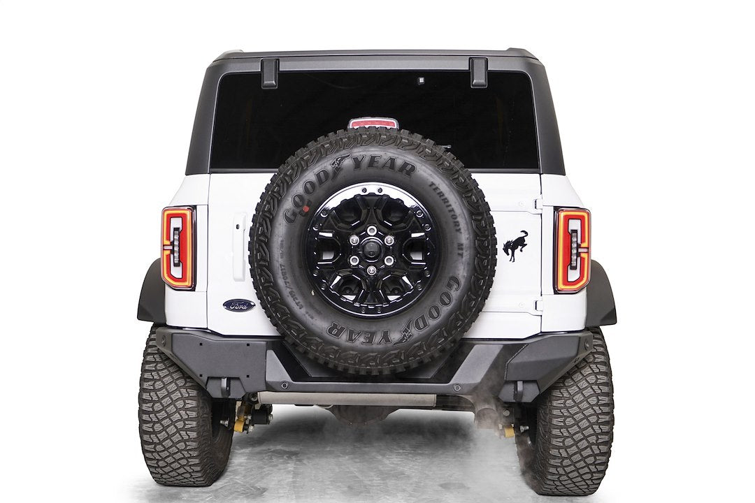 Fab Fours FB21-Y5251-1 Premium Steel Rear Bumper for Ford