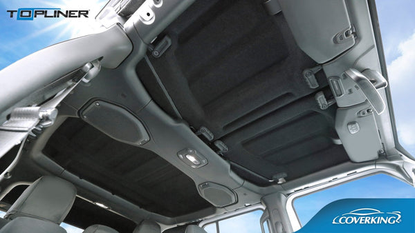 Coverking SPC683 Topliner Black Polycarpet Headliner - image 2