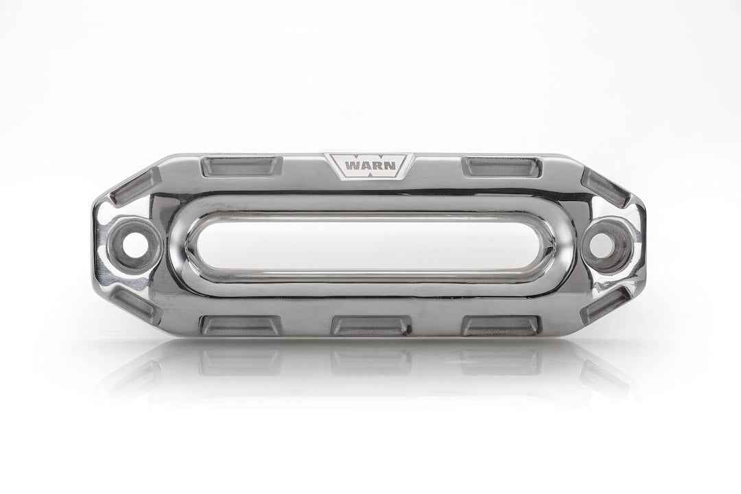 Warn 100660 Aluminum Hawse Winch Fairlead - Silver