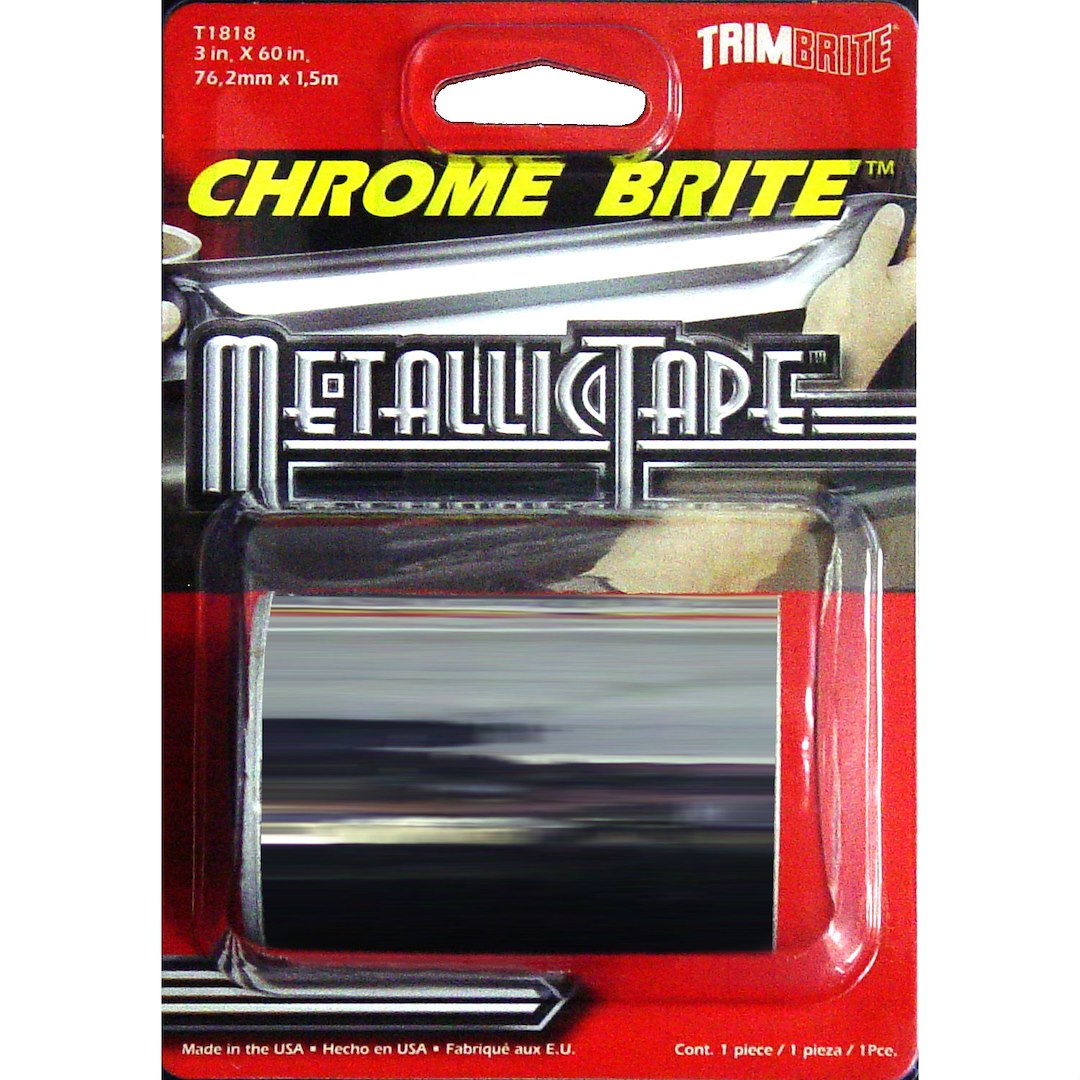Trimbrite T1818 Chrome Brite 3 x 60-Inch Tape