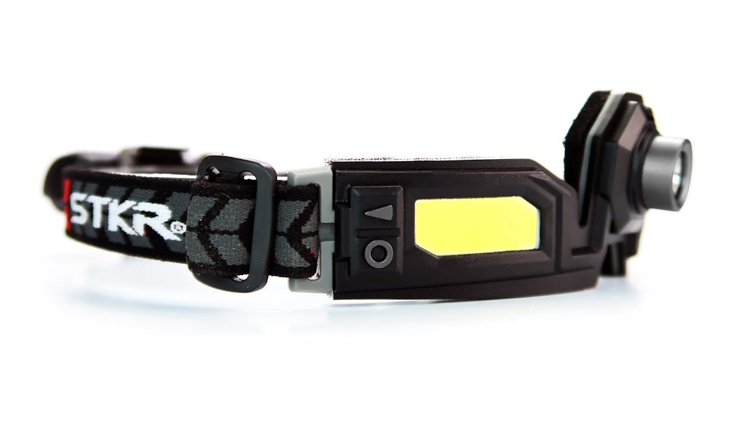 STKR Concepts 00387 FLEXIT Headlamp Pro 6.5, 650 Lumens