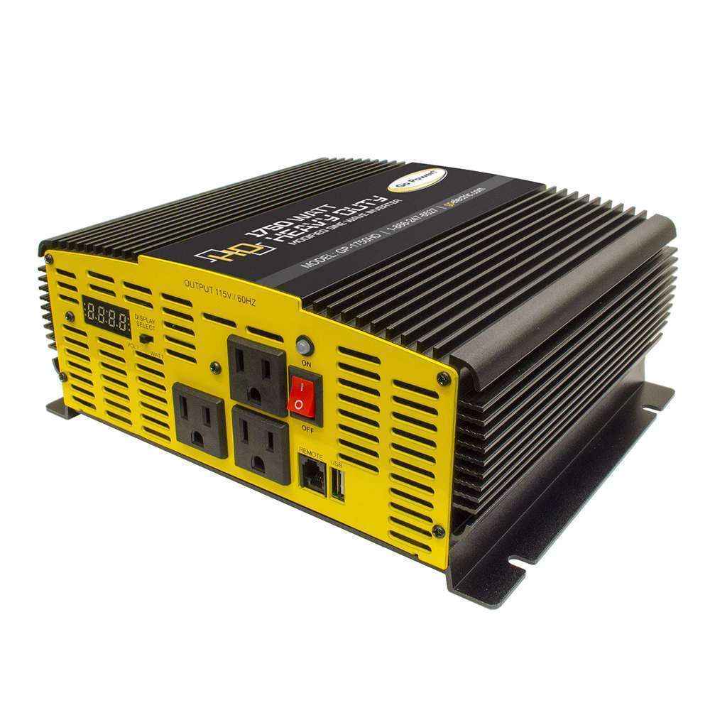 Go Power 80177 Power Inverter - 1500W Continuous