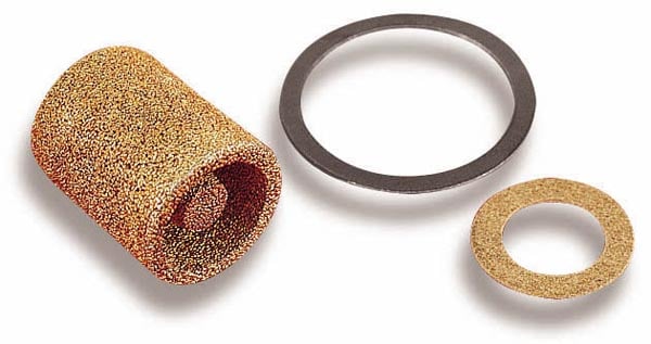 Holley 162-500 Brass Gasoline Fuel Filter Element