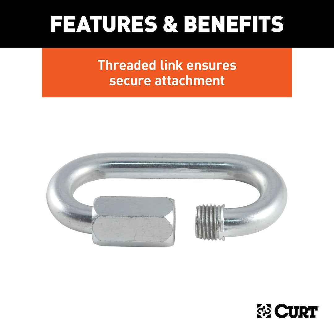 CURT Trailer Safety Chain Quick Link (82933)