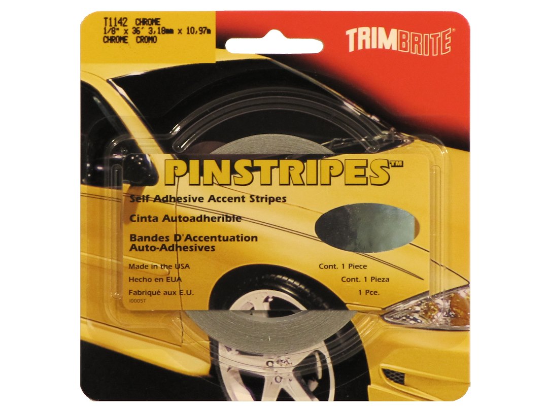 Trimbrite T1142 Chrome Pinstripe Tape