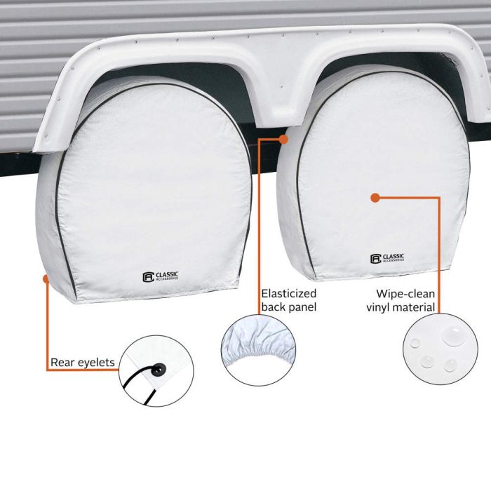 Classic Accessories 80-222-162302-00 Tire Cover - image 6
