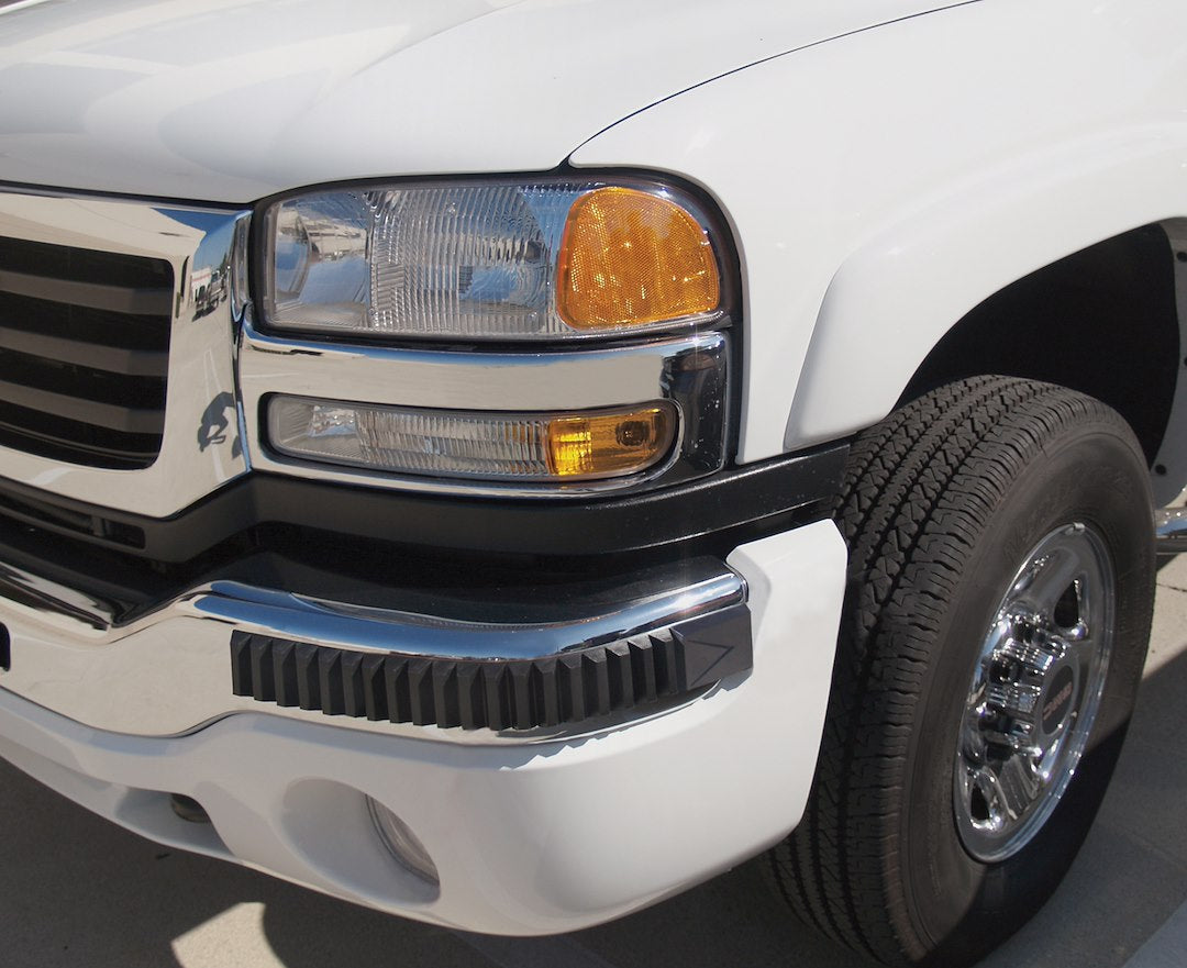 Pacer Performance 25-500 Black Bumper Guards, Pair