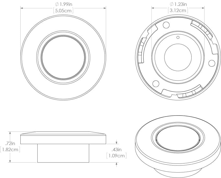 Lumitec 112527 Orbit Down Light