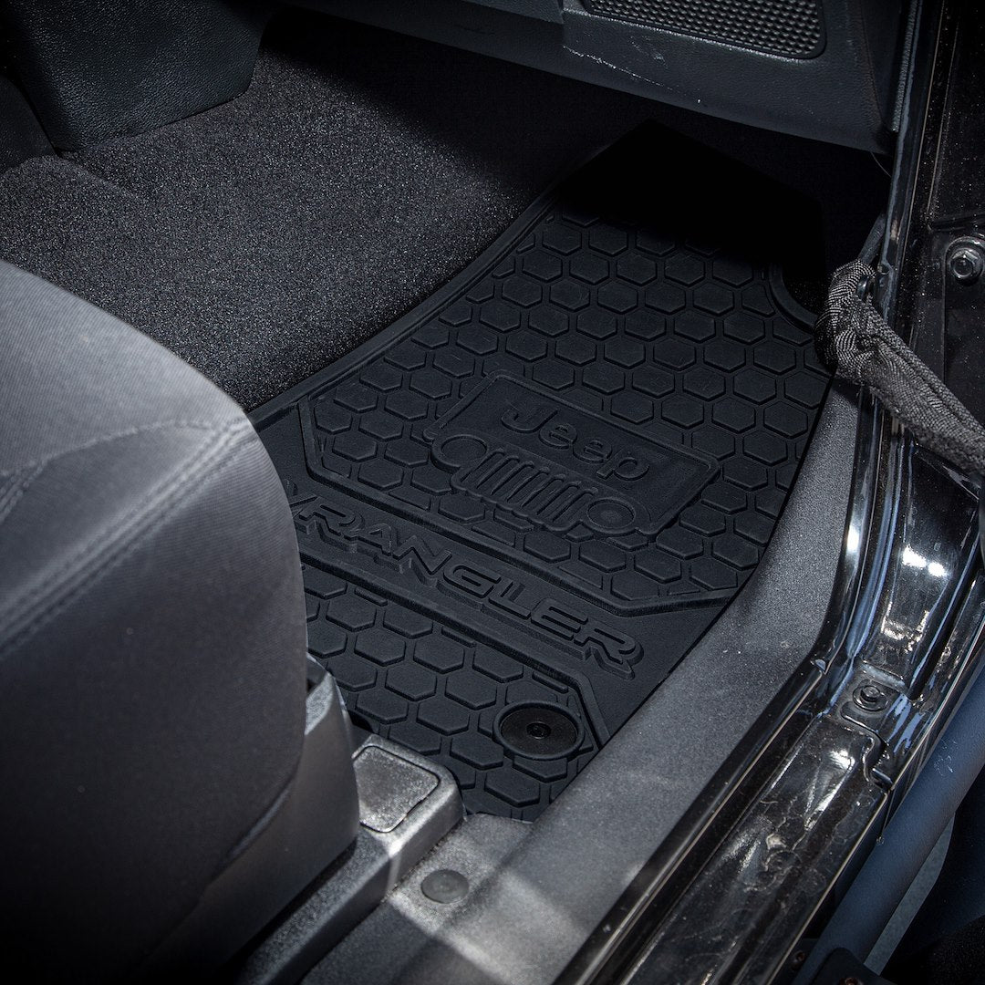 Plasticolor 001803R01 Jeep Direct-Fit Floor Mat