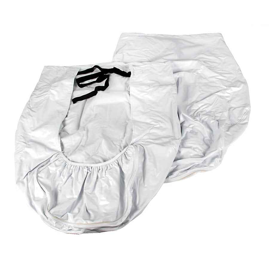 Camco 45322 Tire Covers - 27–29 in, Arctic White, Pair