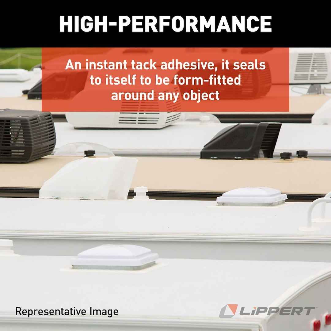 Lippert 862408 TPO-Faced Roof Repair Tape - 3 in x 50 ft, White