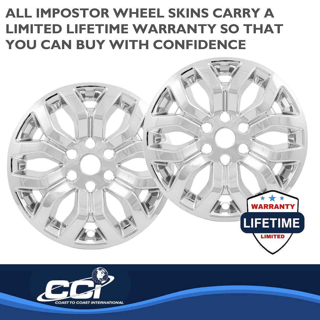 Coast To Coast IMP491X F-150 Chrome 18-Inch Wheel Skin - image 4