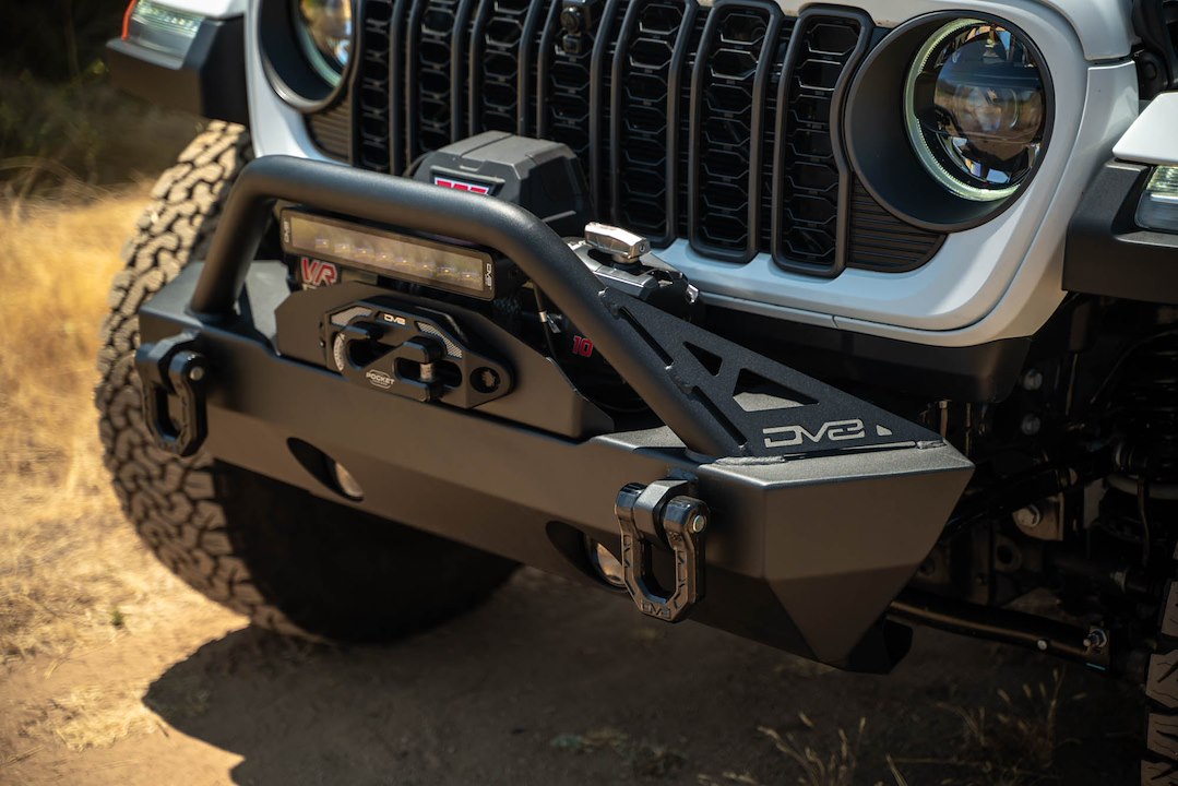 DV8 Offroad FBJL-05 Modular Steel Jeep Bumper