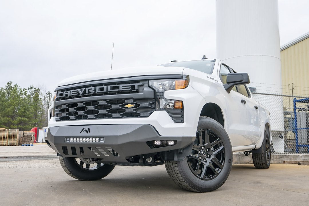 Fab Fours CS22-D5651-1 Vengeance Matte Steel Bumper