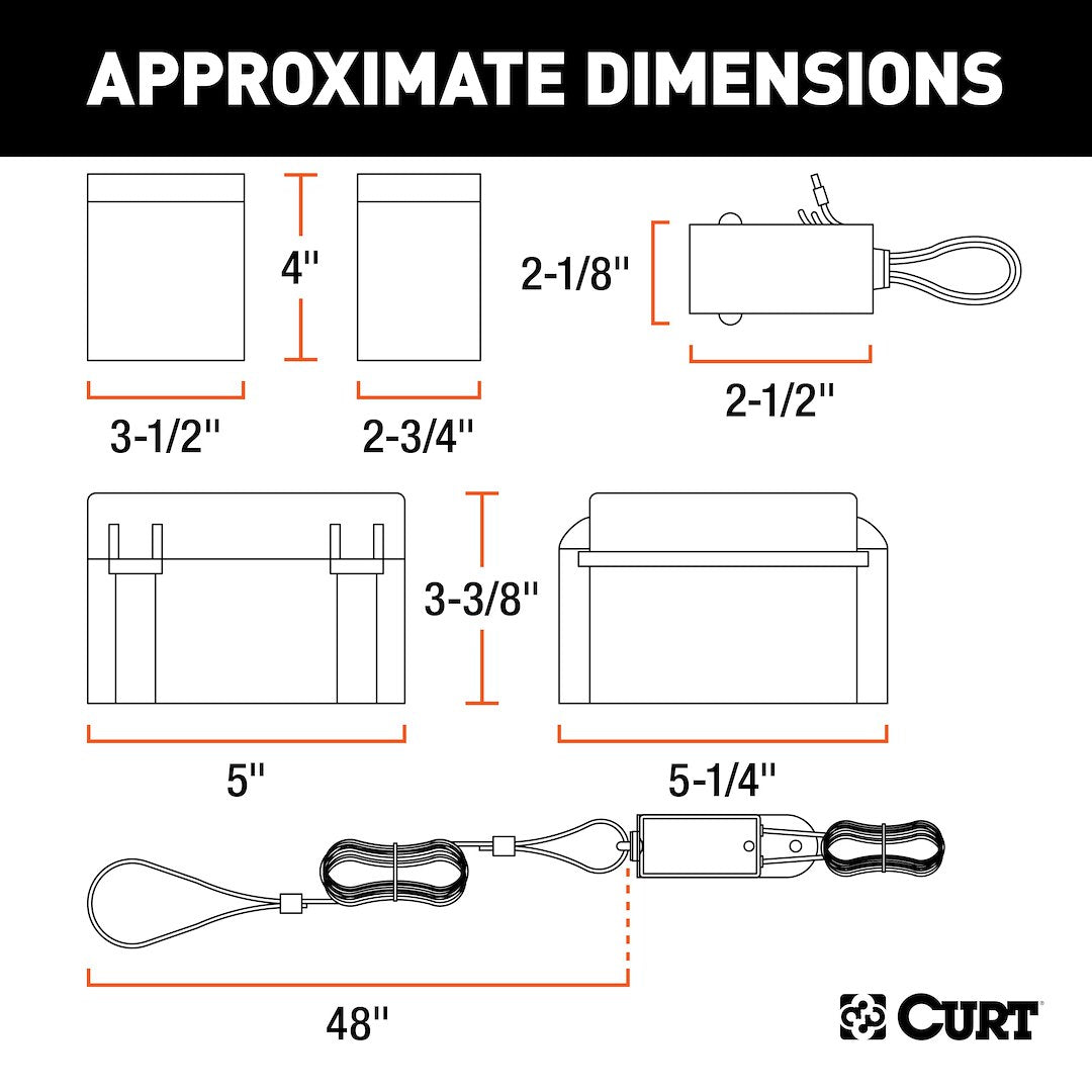 Curt 52040 Trailer Breakaway System Kit - image 6