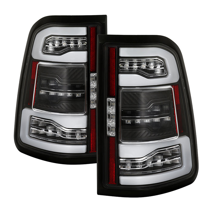 Spyder 5087294 Black LED Tail Light for Halogen-Model Applications