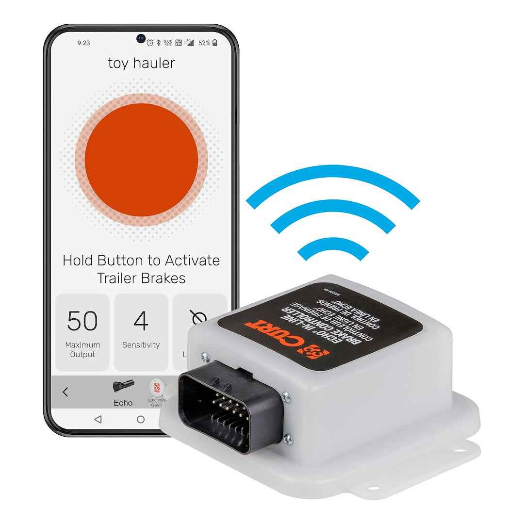 CURT 51200 Echo In-Line Bluetooth Brake Controller