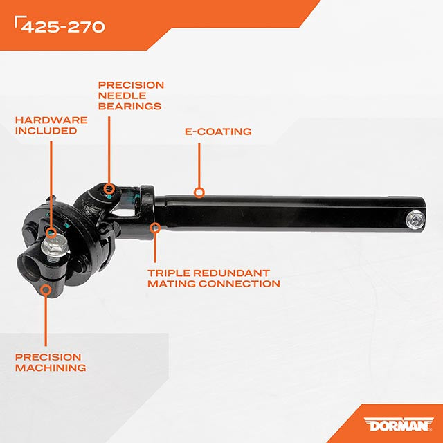 Dorman 425270 Steering Shaft for Chrysler 300 and Dodge - image 3