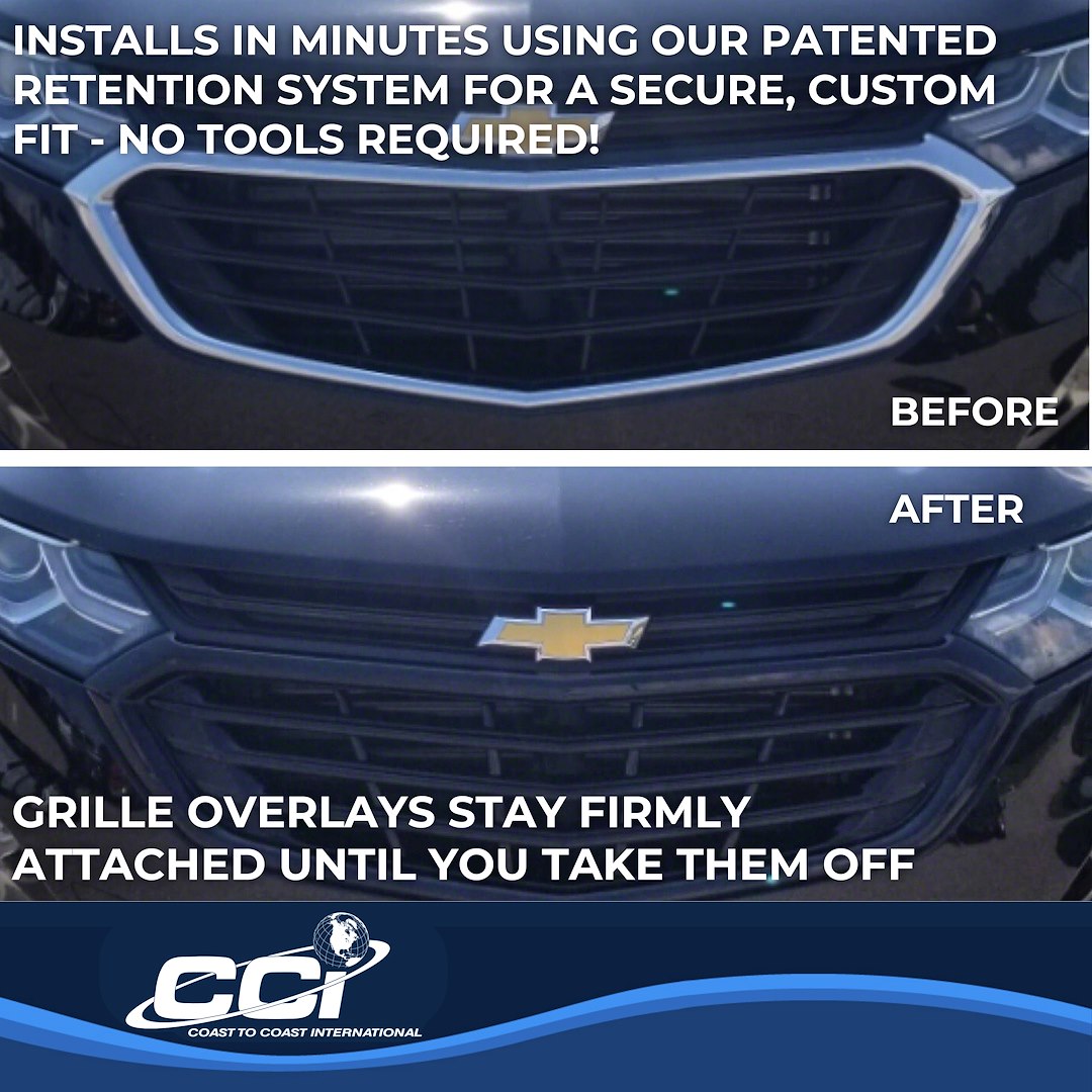 Coast To Coast GI502BLK Equinox Bar Grille Overlay - image 4
