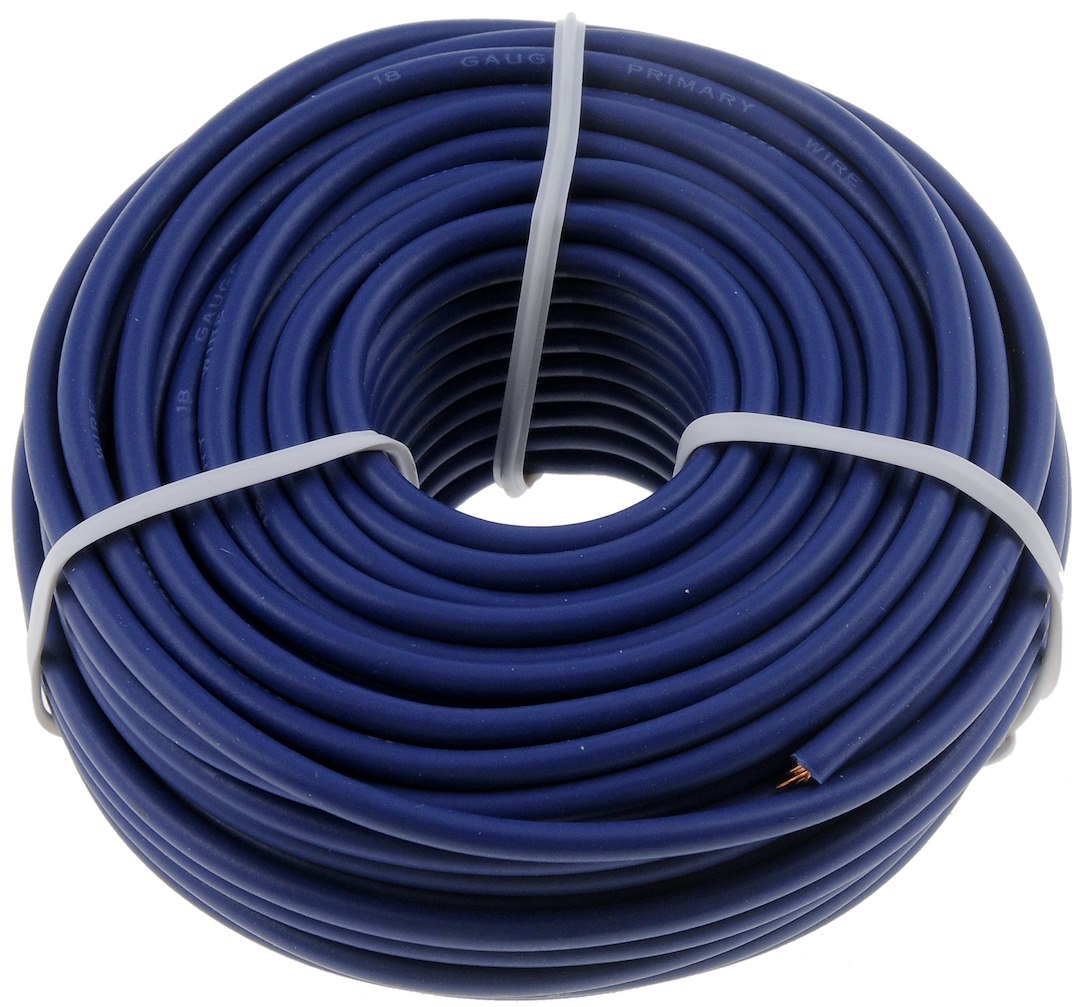 Dorman 85736 Conduct-Tite Blue Primary Wire, 18 Gauge, 40 Feet - image 1