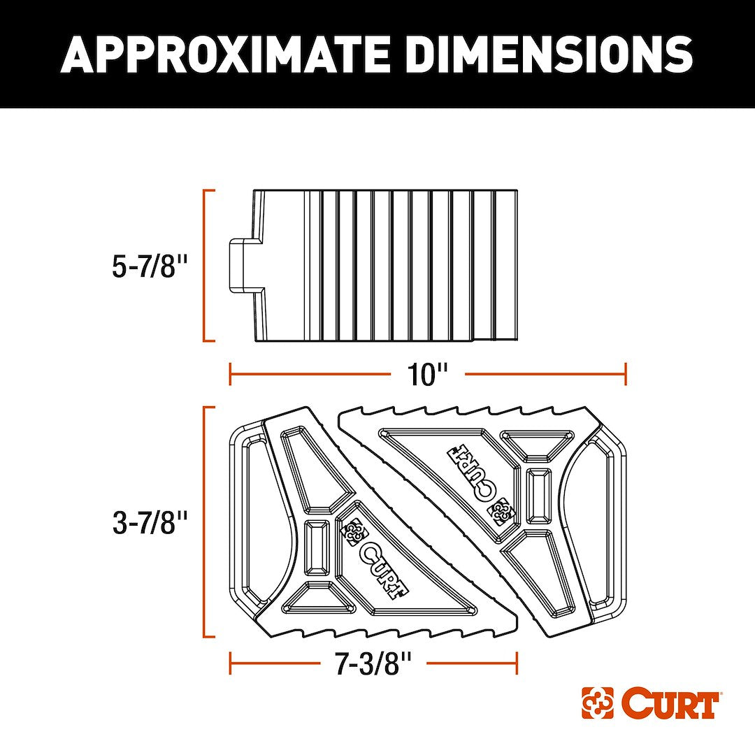 Curt 22802 Wheel Chock - image 2