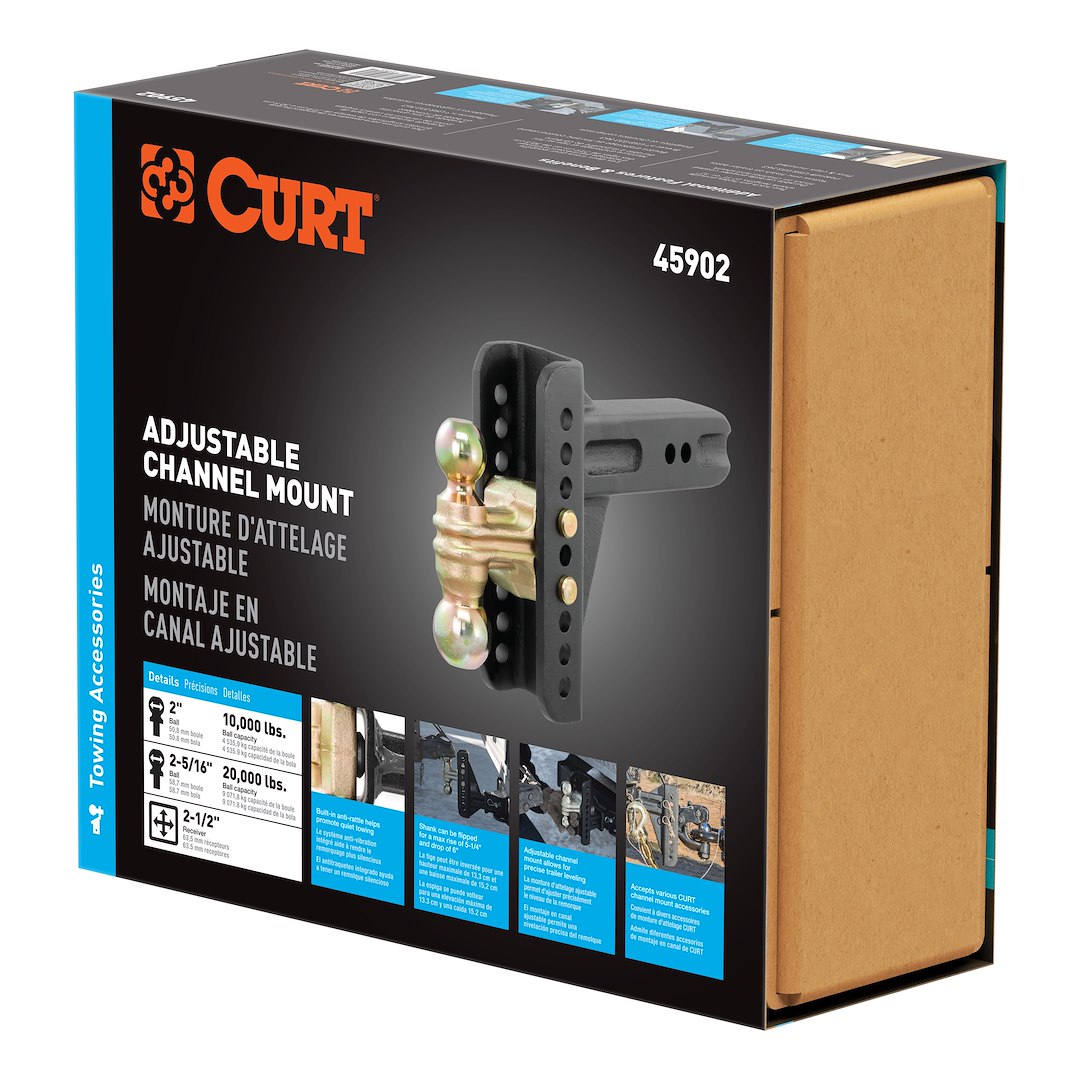 Curt 45902 Trailer Hitch Ball Mount - image 10