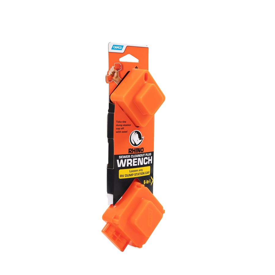 Camco Sewer Cleanout Wrench (39755) – Material: Plastic