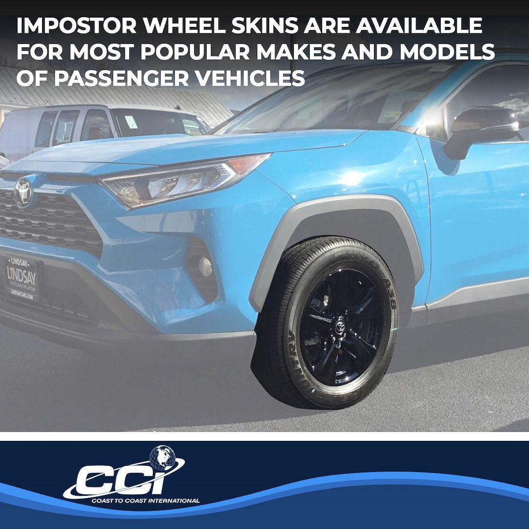 Coast To Coast IMP434BLK Black RAV4 XLE Impostor Wheel Skins - image 7