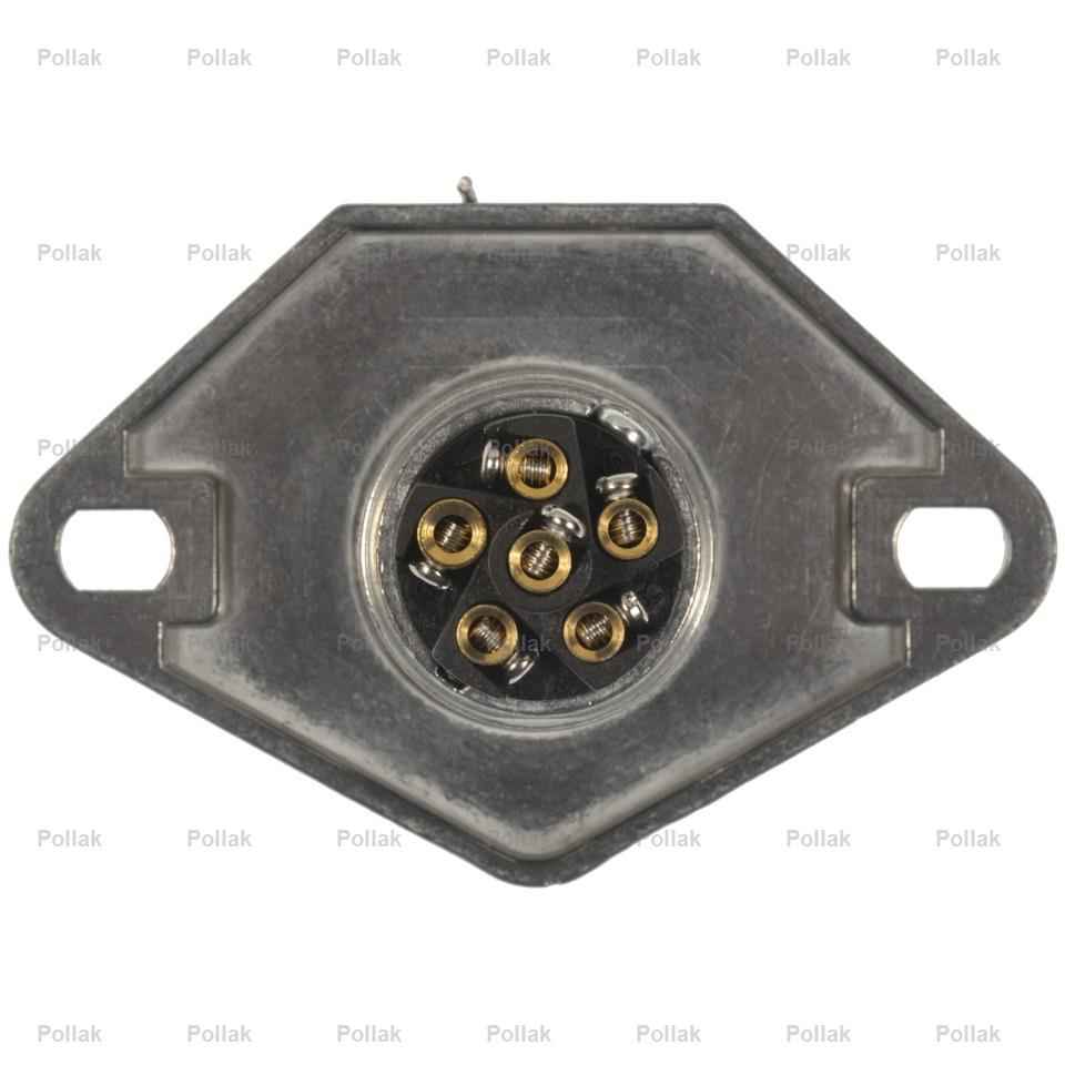 Pollak Semi-universal 6 Pin Trailer Wiring Connector 11607EP