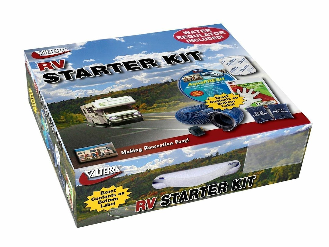Valterra K88121 RV Startup Kit - 25 ft Water Hose