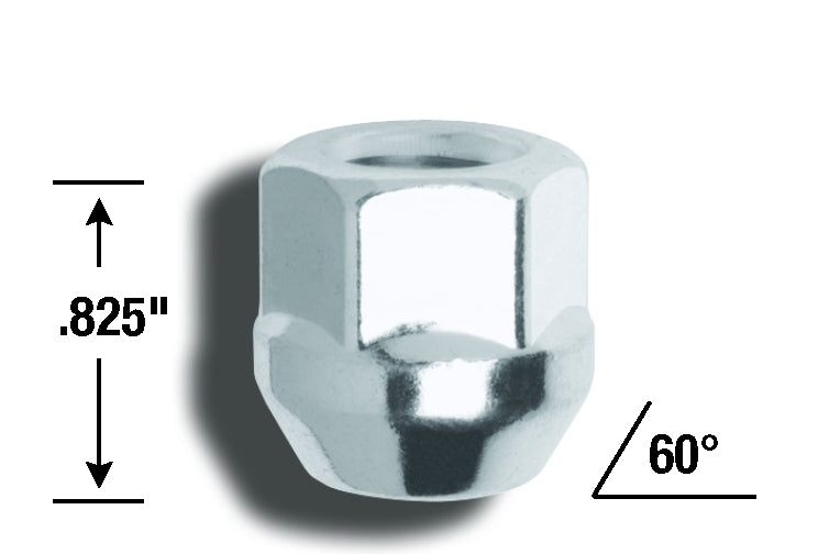 Gorilla 40067B Open-End Acorn Lug Nuts, 12 x 1.75, 4 Pack