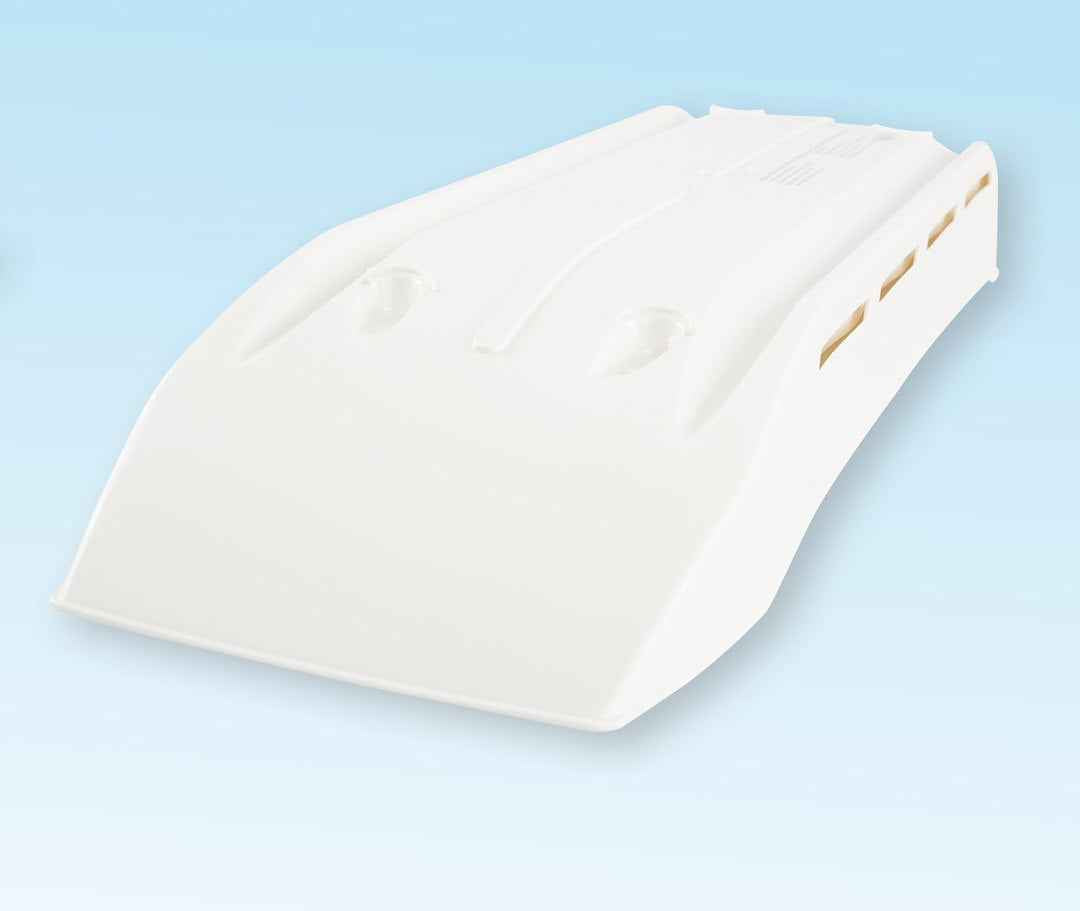Ventmate 68290 Refrigerator Roof Vent Cover - 33 x 10 in, White