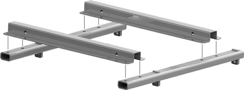 Pullrite 4409 Fifth Wheel Trailer Hitch Conversion Kit - image 1